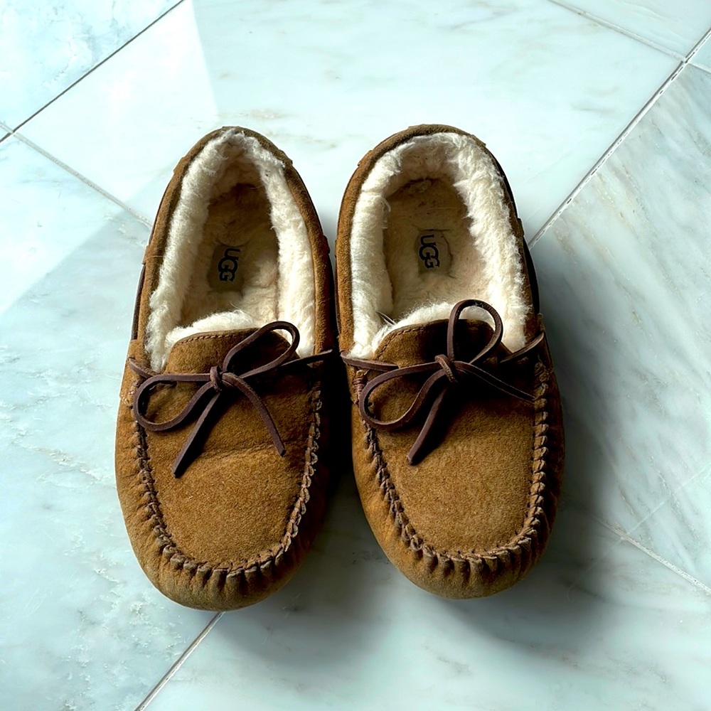 UGG slip on shoes.